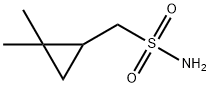 Cyclopropanemethanesulfonamide, 2,2-dimethyl- Structure