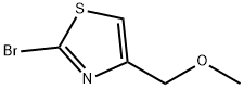 Thiazole, 2-bromo-4-(methoxymethyl)- Structure