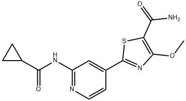 GSK-3 β inhibitor 2, 1702428-31-6, 结构式