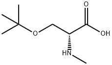 N-ME-D-SER(TBU)-OH, 1704955-68-9, 结构式