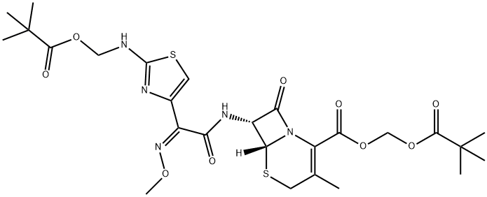 Cefetamet Impurity 3 化学構造式