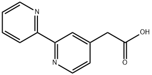 2,2’-Bipyridine-4-acetic acid Structure