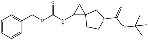 tert-Butyl 1-[(benzyloxy)carbonyl]amino-5-azaspiro[2.4]heptane-5-carboxylate