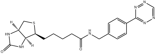 TETRAZINE-BIOTIN, 1714123-51-9, 结构式