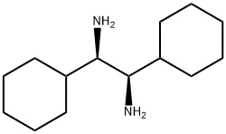 (1R,2R)-1,2-dicyclohexylethane-1,2-diamine, 171974-48-4, 结构式