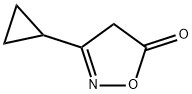 3-Cyclopropyl-4,5-dihydro-1,2-oxazol-5-one Structure