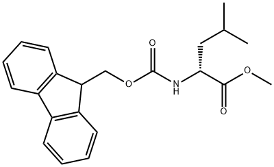 Fmoc-D-Leu-Ome Struktur