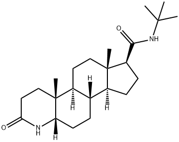 5β-Dihydro Finasteride 化学構造式