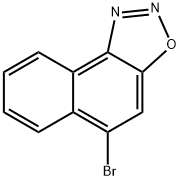 Naphth[1,2]oxadiazole, 5-bromo- Structure