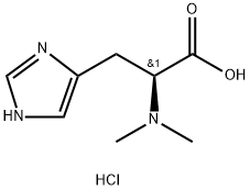 L-Histidine, N,N-dimethyl-, hydrochloride (1:1),17451-63-7,结构式