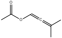 1,2-Butadien-1-ol, 3-methyl-, 1-acetate Structure