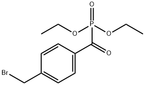 Phosphonic acid, P-[4-(bromomethyl)benzoyl]-, diethyl ester,174678-79-6,结构式