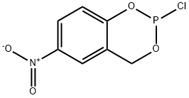 4H-1,3,2-Benzodioxaphosphorin, 2-chloro-6-nitro- Structure