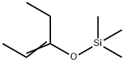 Silane, [(1-ethyl-1-propen-1-yl)oxy]trimethyl- Structure