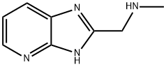 3H-Imidazo[4,5-b]pyridine-2-methanamine, N-methyl-,175530-56-0,结构式