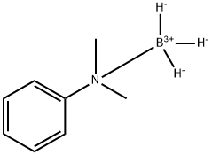 硼烷-N,N-二甲基苯胺络合物 结构式