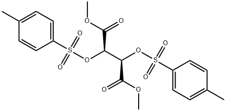 (2R,3R)2,3-双(对甲苯基磺酰氧基)琥珀酸二甲酯, 1773493-87-0, 结构式
