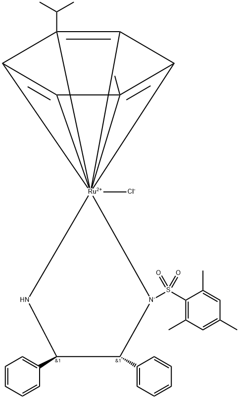 177552-91-9 (R,R)-N-(2,4,6三甲苯磺酰)-1,2-二苯乙烷二胺(对异丙基苯)氯化钌