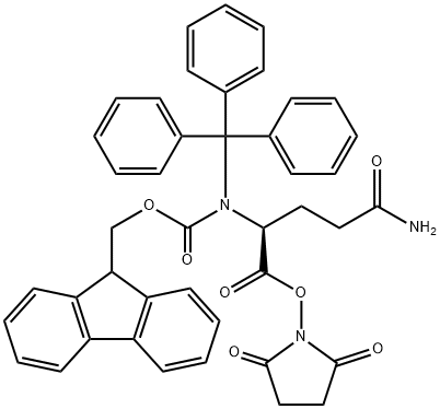L-Glutamine, N2-[(9H-fluoren-9-ylmethoxy)carbonyl]-N-(triphenylmethyl)-, 2,5-dioxo-1-pyrrolidinyl ester|