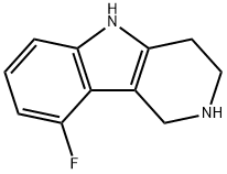 9-氟-2,3,4,5-四氢-1H-吡啶并[4,3-b]吲哚,177858-82-1,结构式