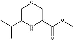 3-Morpholinecarboxylic acid, 5-(1-methylethyl)-,methylester|