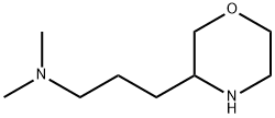 3-Morpholinepropanamine, N,N-dimethyl- Structure