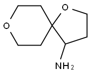 1,8-DIOXASPIRO[4.5]DECAN-4-AMINE 结构式