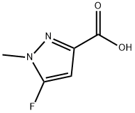 5-fluoro-1-methyl-1H-pyrazole-3-carboxylic acid Structure