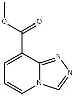 methyl [1,2,4]triazolo[4,3-a]pyridine-8-carboxylate Struktur