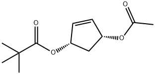 Propanoic acid, 2,2-dimethyl-, (1S,4R)-4-(acetyloxy)-2-cyclopenten-1-yl ester