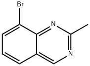 Quinazoline, 8-bromo-2-methyl- 结构式