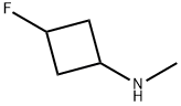 (3-Fluoro-cyclobutyl)-methyl-amine Structure