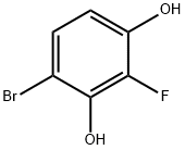 1,3-Benzenediol, 4-bromo-2-fluoro- Structure