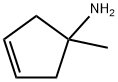 3-Cyclopenten-1-amine, 1-methyl- Structure