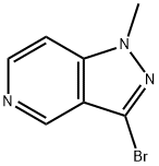 3-溴-1-甲基-1H-吡唑并[4,3-C]吡啶, 1781091-10-8, 结构式