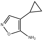 5-Isoxazolamine, 4-cyclopropyl- Struktur