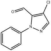4-chloro-1-phenyl-1H-pyrazole-5-carbaldehyde,1781448-51-8,结构式