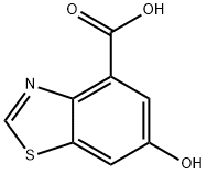 6-hydroxy-1,3-benzothiazole-4-carboxylic acid,1781607-21-3,结构式