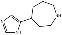 1H-Azepine, hexahydro-4-(1H-imidazol-5-yl)- Structure