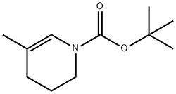 1,1-dimethylethyl ester3,4-dihydro-5-methyl-1(2H)-Pyridinecarboxylic acid Structure