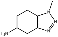 1-Methyl-4,5,6,7-tetrahydro-1H-benzo[d][1,2,3]triazol-5-amine Structure