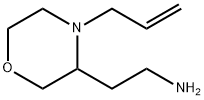 3-Morpholineethanamine,4-(2-propen-1-yl)- Struktur