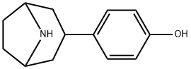 Phenol, 4-(8-azabicyclo[3.2.1]oct-3-yl)- Structure