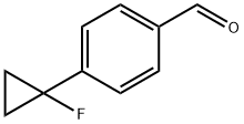 4-(1-氟环丙基)苯甲醛 结构式