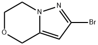 4H-Pyrazolo[5,1-c][1,4]oxazine, 2-bromo-6,7-dihydro- Struktur