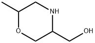 3-Morpholinemethanol, 6-methyl- Structure