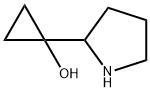 1-(pyrrolidin-2-yl)cyclopropan-1-ol Structure