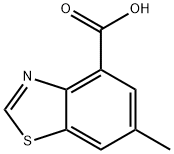 6-methyl-1,3-benzothiazole-4-carboxylic acid Struktur