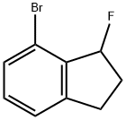 1H-Indene, 7-bromo-1-fluoro-2,3-dihydro-|