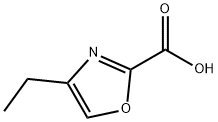 2-Oxazolecarboxylic acid, 4-ethyl- 结构式